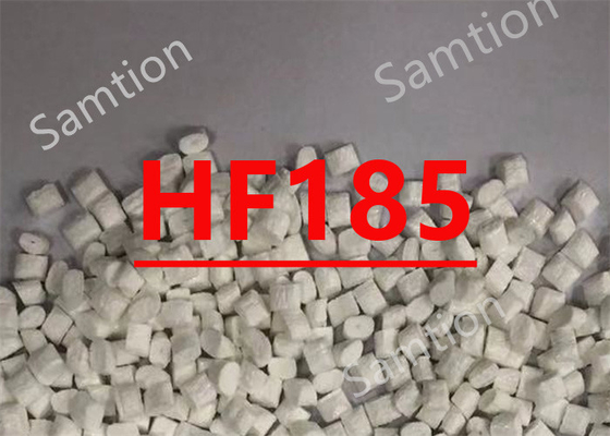 S-Plastic Noryl HF185 doldurulmamış bir halogen içermez (VDE/DIN 472 Parça 815'e göre), alev geriletici