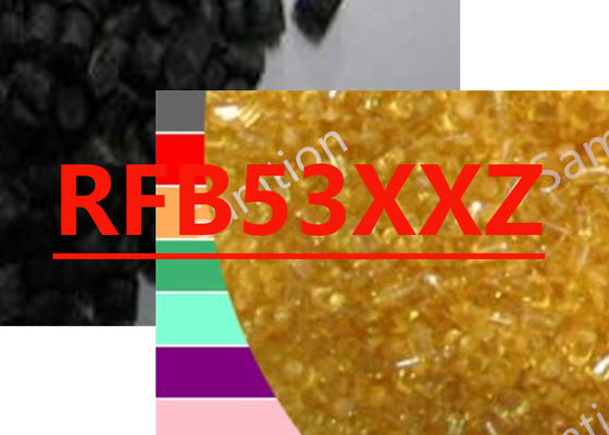 S-Plastic Thermocomp RFB53XXZ reçine, Cam Elyafı içeren Nylon 66 reçine tabanlı bir bileşiktir.