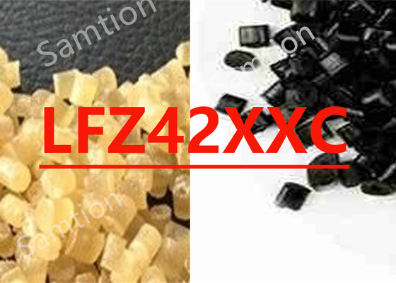 S-Plastic Thermocomp LFZ42XXC, Cam Elyafı, Dökme Cam içeren Polyketone reçine tabanlı bir bileşiktir.