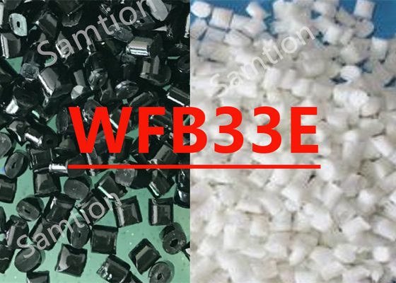 S-Plastic Thermocomp WFB33E, cam lif ve cam boncuk içeren Polybutylene Terephalate reçine bazlı reçine bileşiği.