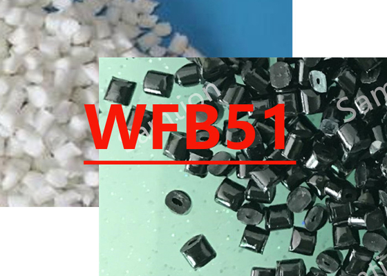 S-Plastic Thermocomp WFB51 reçine bileşiği, Polybutylene Terephalat reçine bazlı, Cam Boncuk, Cam Elyafı içeren.