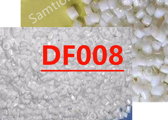 S-Plastic Thermocomp DF008, Cam Elyafı içeren Polikarbonat reçine tabanlı bir bileşiktir.