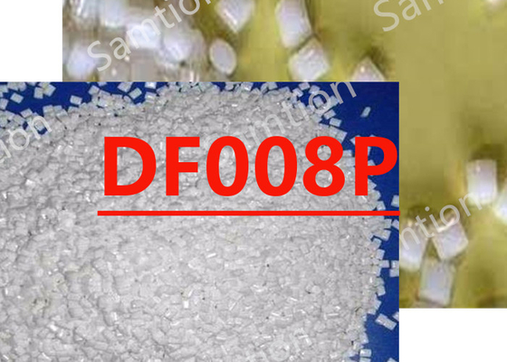 S-Plastic Thermocomp DF008P, Cam Elyafı içeren Polikarbonat reçine tabanlı bir bileşiktir.
