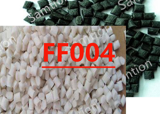 S-Plastic Thermocomp FF004, Cam Elyafı içeren Polietilen reçine bazlı bir bileşiktir.