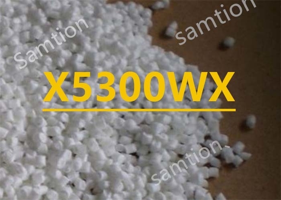 S-Plastic Xenoy X5300WX Güçlendirilmemiş, şeffaf olmayan PBT + PC alaşımı. Kimyasal direnci ve iyi mekanik performans. UV-stabilize