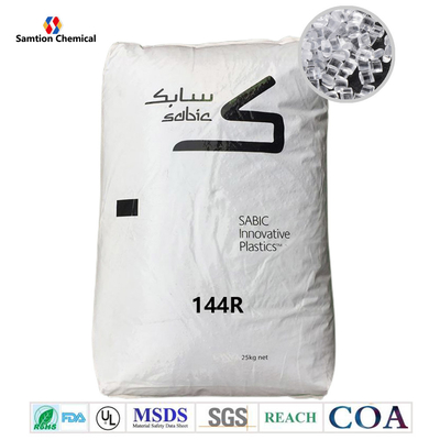 FDA S-Plastic Lexan 144R Polikarbonat Plastik reçine HB MFR 10.5 İç küf salınımı UL Rated