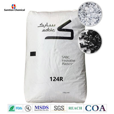 FDA Etkili S-Plastic Lexan reçine polikarbonat peletleri 124R UL HB 17.5 MFR