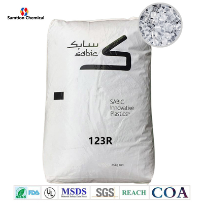 UL Rated Polikarbonat Plastik reçine S-Plastic Lexan 123R HB UV istikrarlı küf salınımı