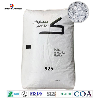 Doldurulmamış Enjeksiyon S-Plastic Lexan 925 Polikarbonat reçine Bromlanmamış