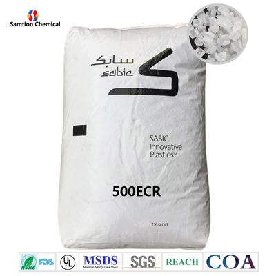 SGS S-Plastic Lexan Polikarbonat Plastik reçine peletleri 500ECR % 10 Cam lif
