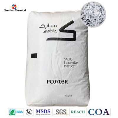 S-Plastic Lexan S-Plastic 0703R Pc reçine polikarbonat reçine plastik granül Dış Mekan ve Aydınlatma İçin UV Stabilize