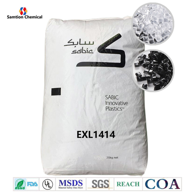 S-Plastic Lexan EXL1414 Orta akışlı Çürük Enjeksiyon Kalıplama Aşırı düşük sıcaklık esnekliği mükemmel işlenebilirlik