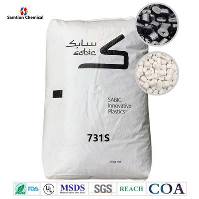 Tıbbi S-Plastic Noryl 731S reçine doldurulmamış malzeme A Vicat B/120 Of 135C