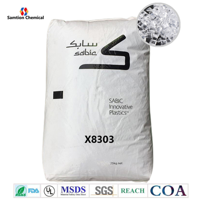 REACH S-Plastic PET Reçine Plastik Peletler Xylex X8303 Düşük işleme Sıcaklığı, mükemmel etkiye sahip yüksek akış