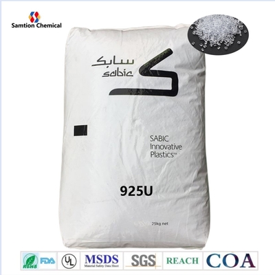 S-Plastic Lexan 925U Doldurulmamış Enjekte edilebilir Kalite Klorlanmamış Bromlanmamış Hava Duruma Karşı Dayanıklılık UV istikrarlı